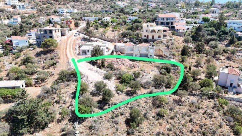 Kokkino Chorio Kreta, Kokkino Chorio: Atemberaubendes Grundstück mit Meerblick zum Verkauf Grundstück kaufen